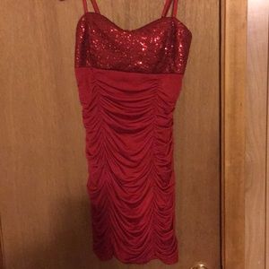 SUPER SEXY Pompous Girly sequined mini dress